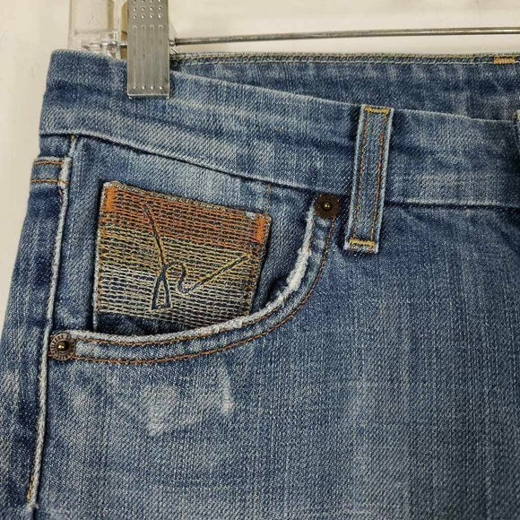 Citizens Of Humanity Linda Flare Jeans Blue Denim Coin Pocket 26x31 - Picture 3 of 7